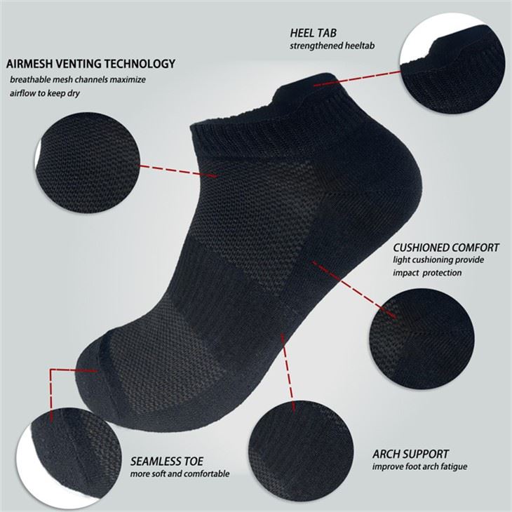 Sport Ankle Athletic Running Socks Low Cut Sports Tab Socks